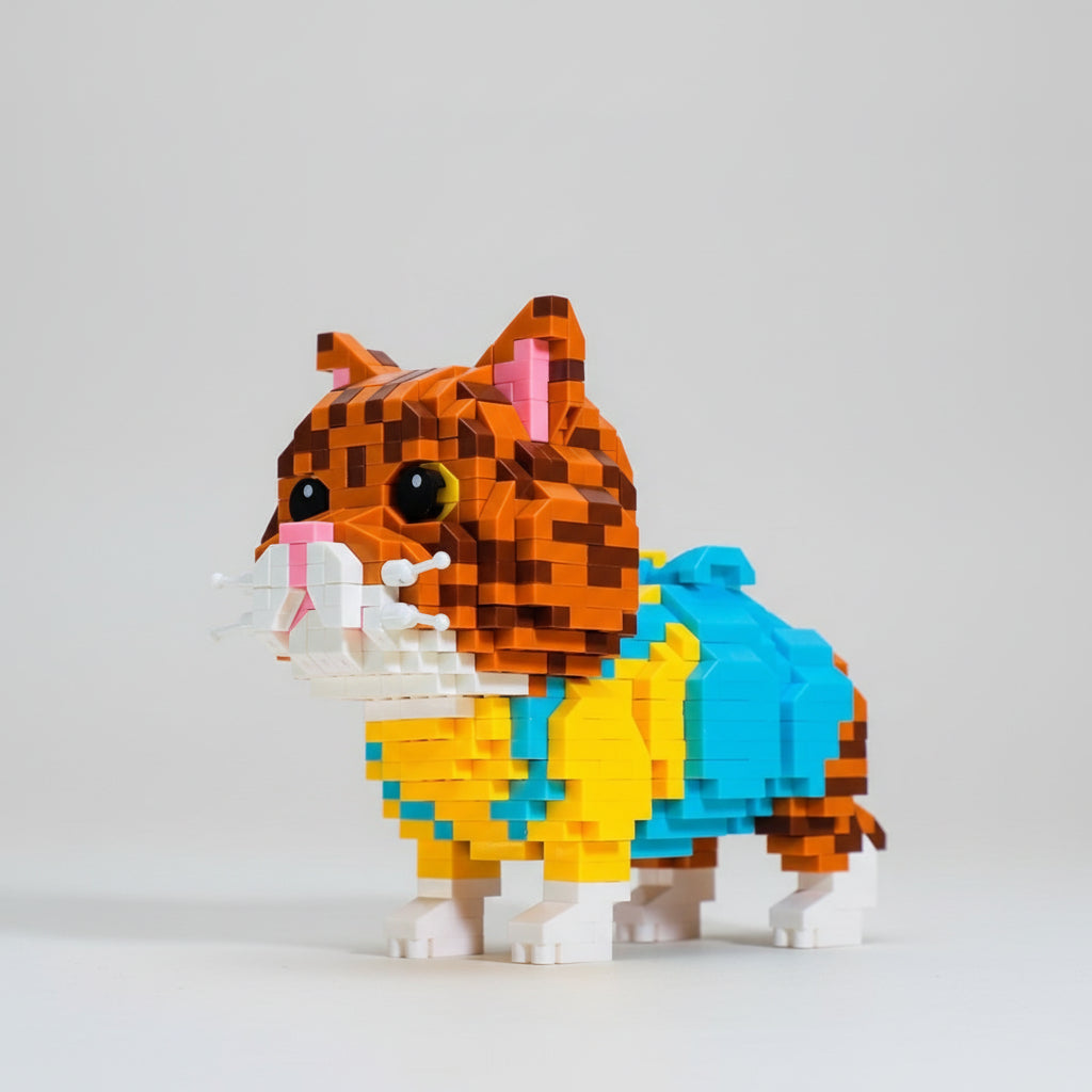 Schattige kat | Bouwpakket