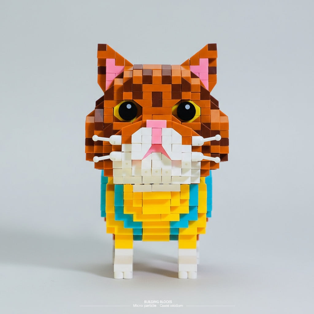Schattige kat | Bouwpakket
