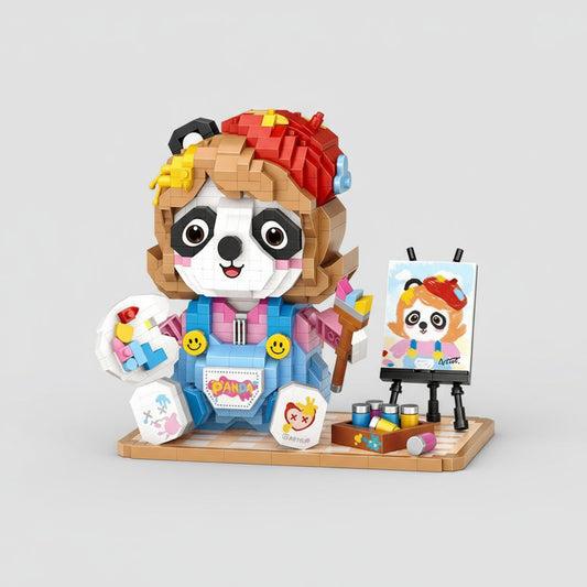 Schilder panda | Bouwpakket