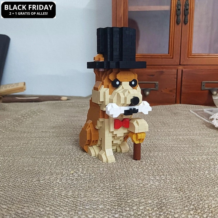 Shiba Inu met Hoed | Bouwpakket