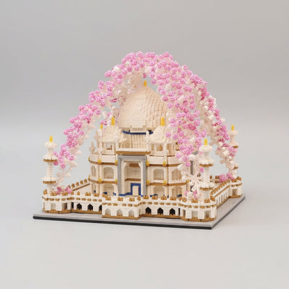 Taj mahal met bloemen | Bouwpakket