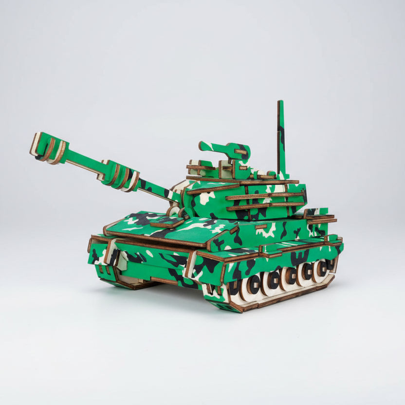 Tank | 3D Houten Bouwpakket