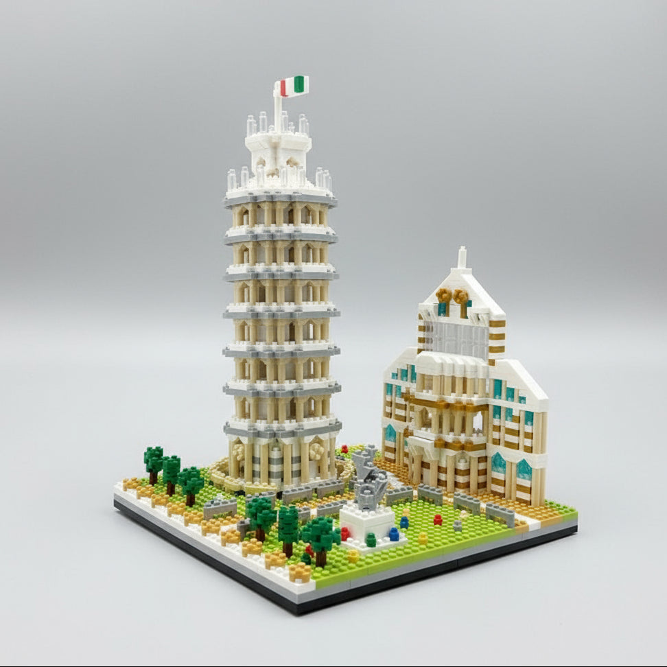 Toren van pisa gebouw | Bouwpakket
