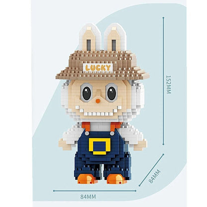 Harig monster in tuinbroek | Bouwpakket
