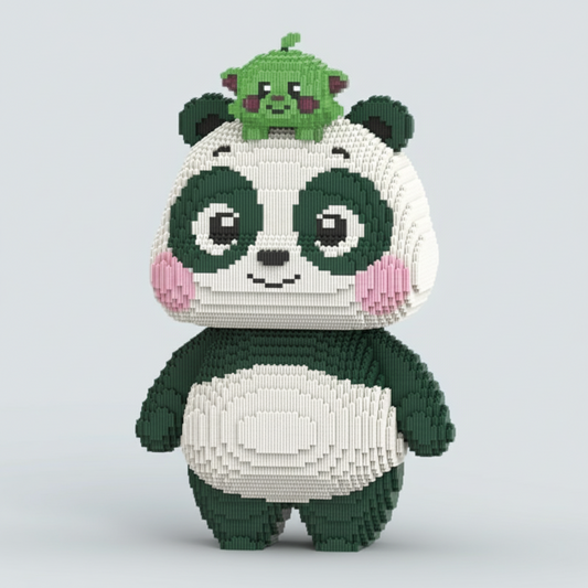 Panda met beestje | Bouwpakket