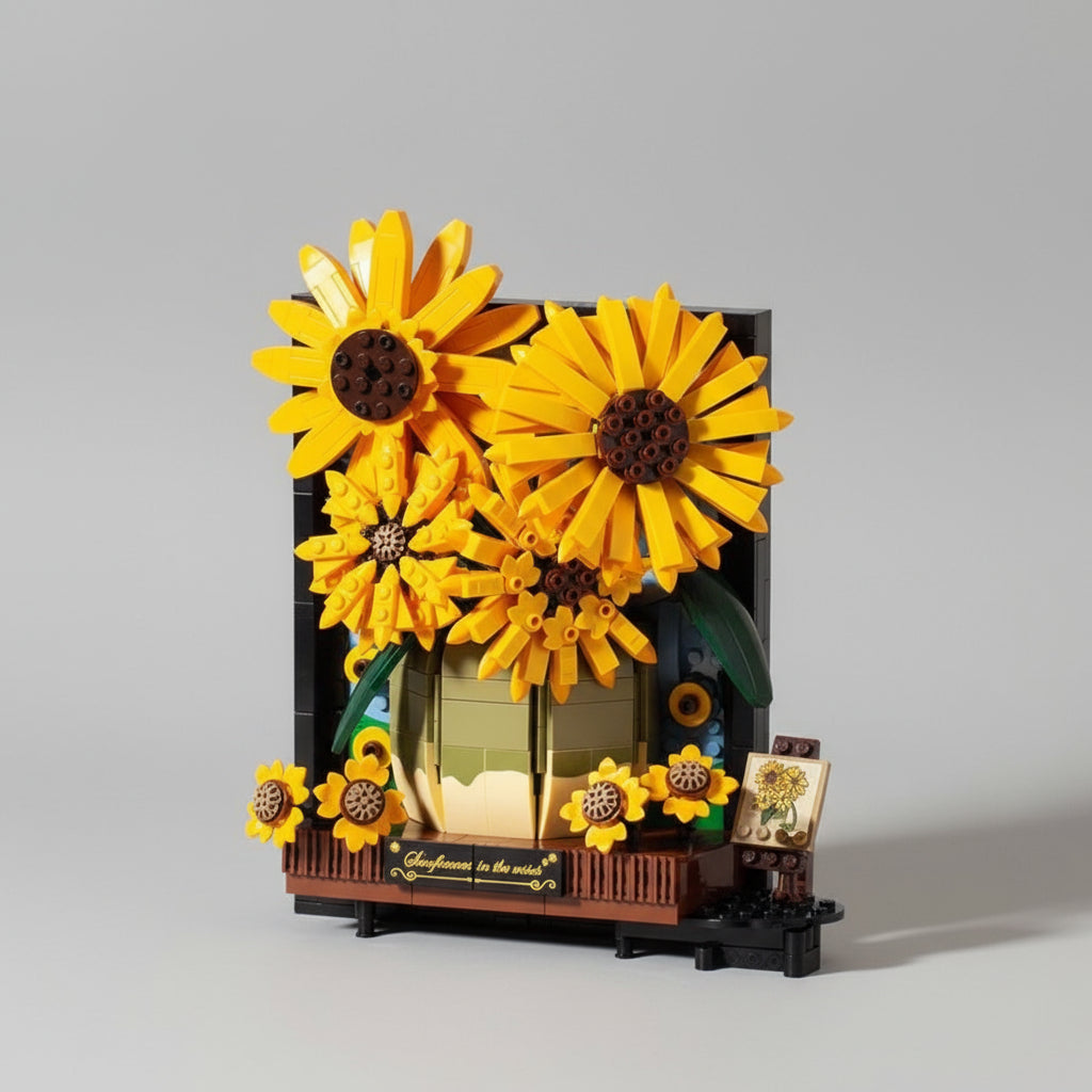 Zonnebloemen fotolijst | Bouwpakket